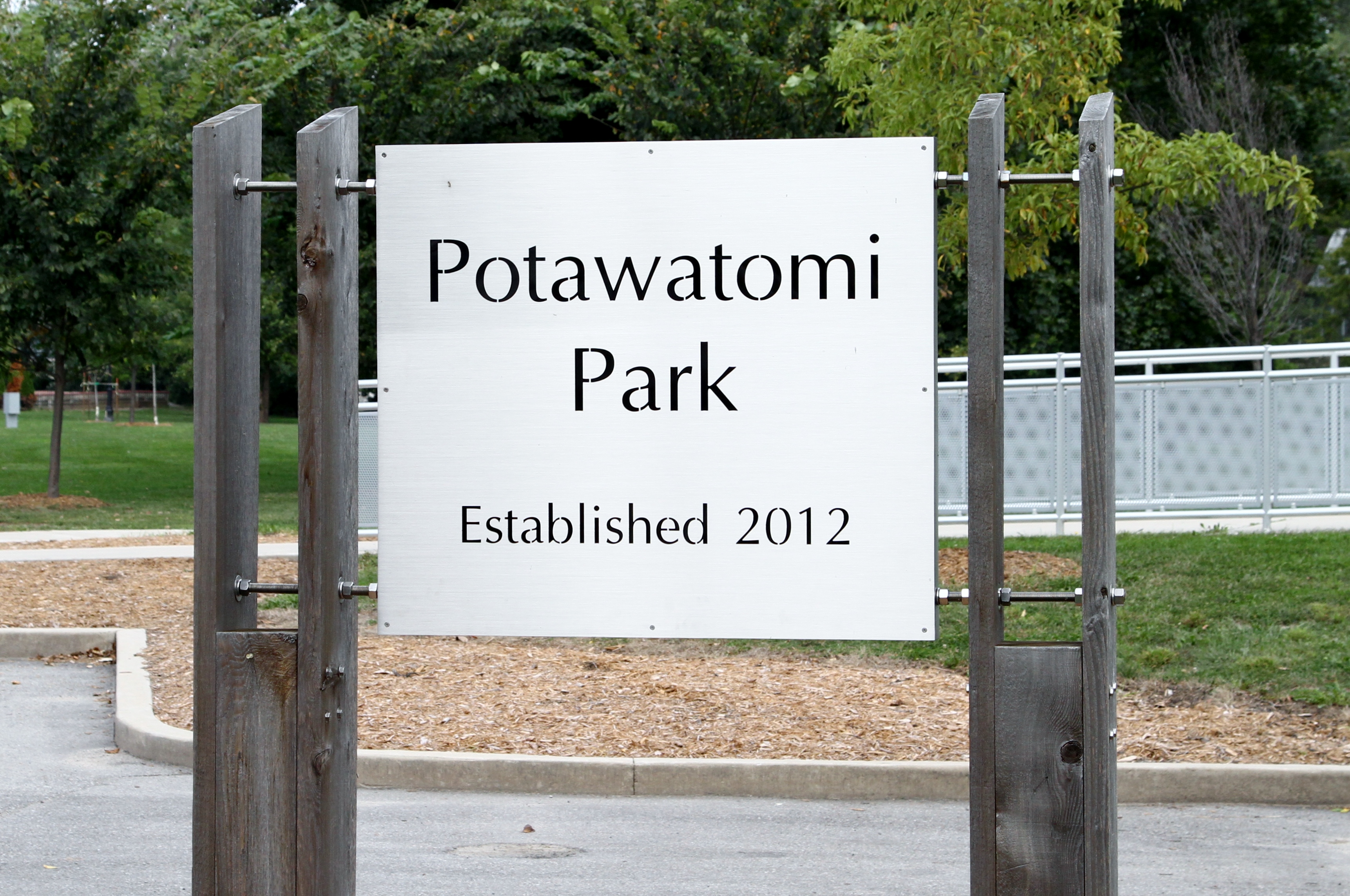 Entrance tp Potawatomi Park