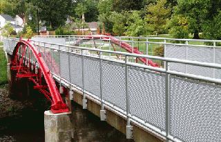 Historic Bow Bridge at Potawatomi Park