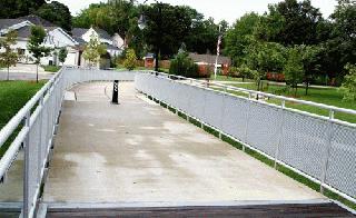 Walking Patch on Bridge at Potawatomi Park